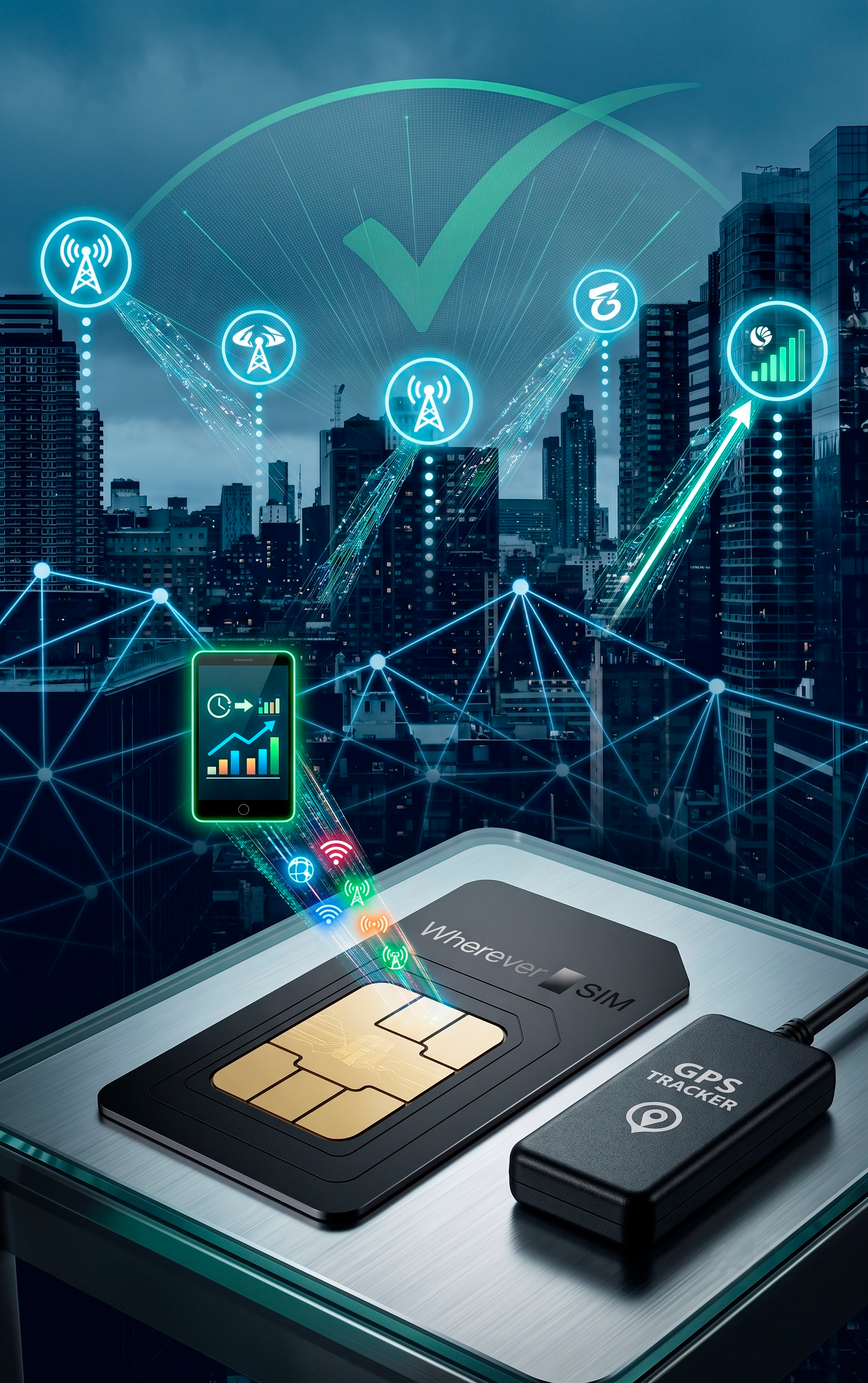 Tarjetas SIM IoT M2M Multioperador
